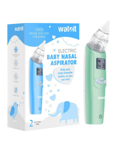 Aspirador Nasal Eléctrico para Bebés Watolt - Portátil y Reutilizable