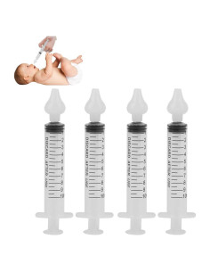 Irrigador Nasal para Bebés Taidda, 2 Cajas de 10ml Silicona