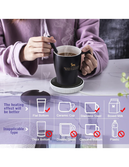 Calentador de Tazas de Café Inteligente MOXKING C1 280g