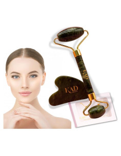 Set de Gua Sha y Rodillo de Jade KAD - Anti-Envejecimiento