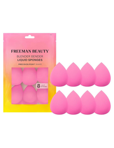 Juego de Esponjas de Maquillaje Freeman Blender Bender 8 Pzas