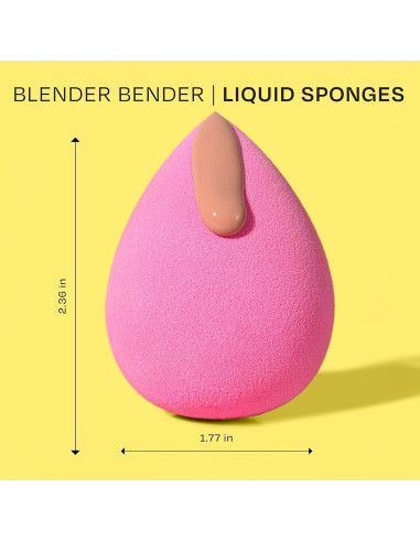 Juego de Esponjas de Maquillaje Freeman Blender Bender 8 Pzas