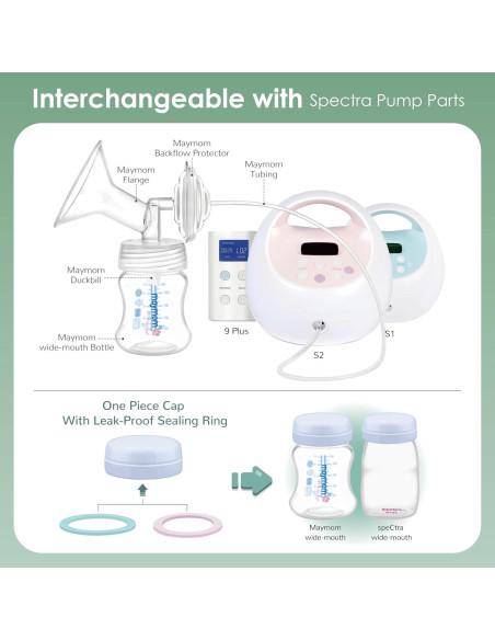 Kit de Partes de Bomba Maymom para Spectra S2/S1 - 5 en 1