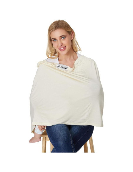 Cubierta de Lactancia NeoTech Care Baby 100% Modal Beige