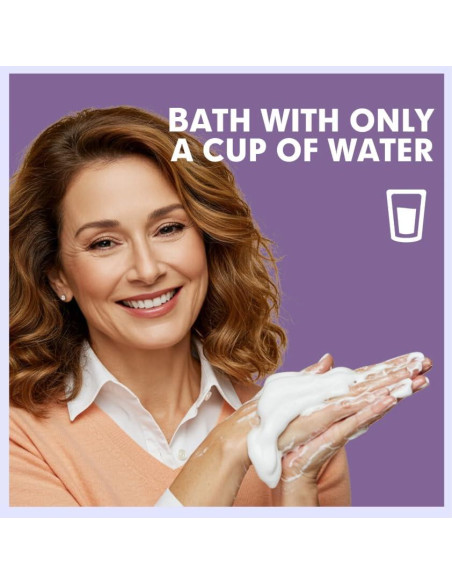 Toallitas Corporales Sin Enjuague Lavanda - 25 Unidades