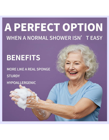 Toallitas Corporales Sin Enjuague Lavanda - 25 Unidades