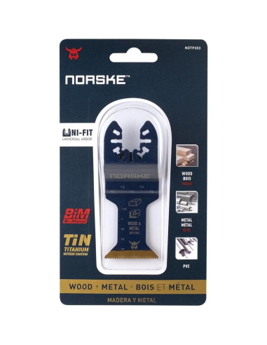 Hoja de Corte Flush Norske Tools NOTP203 3.18 cm Titanio