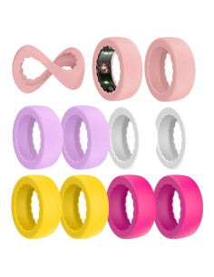 Cubierta de Silicona Anti-Rasguños para Oura Ring Gen 4/3 - 10 Piezas