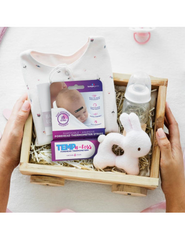 Termómetros desechables Temp-N-Toss para frente - 6 unidades