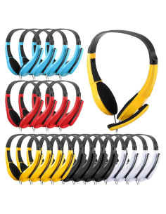 Paquete de 20 Auriculares con Micrófono Saysurey 3.5mm