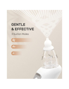 Aspirador Nasal Eléctrico HEYVALUE para Bebé con 3 Puntas 2