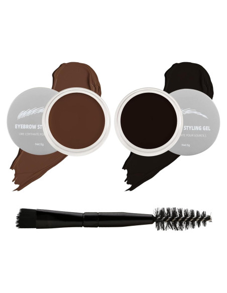 Set de Pomada para Cejas Shenzhenshimuyu 2 Piezas 5.1g