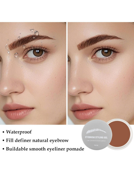 Set de Pomada para Cejas Shenzhenshimuyu 2 Piezas 5.1g