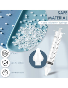 Jeringa Nasal para Bebés BLUET B 10 ml - Paquete de 2 2