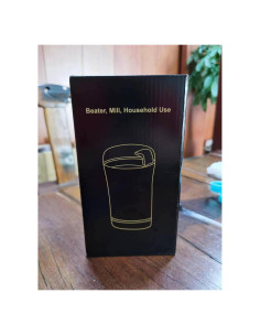 Molinillo Eléctrico GTUOXIES 150W Acero Inoxidable Negro