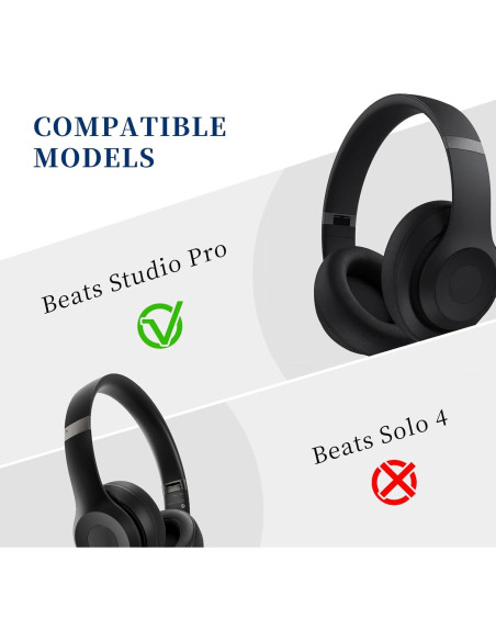 Cabezal y Bisagra de Reemplazo HQB-STAR para Auriculares Studio Pro 2023 Cabezal y Bisagra de Reemplazo HQB-STAR para Auriculares Studio Pro 2023