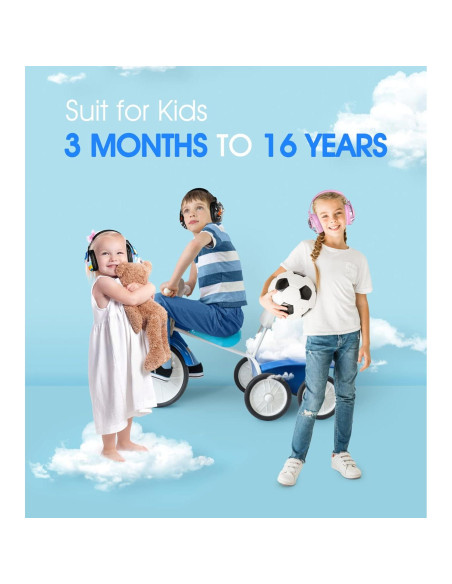 Auriculares de Protección Auditiva para Niños HZ015 - Dinosaurio Negro