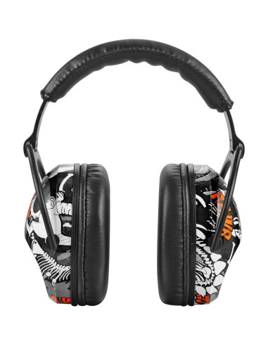 Auriculares de Protección Auditiva para Niños HZ015 - Dinosaurio Negro