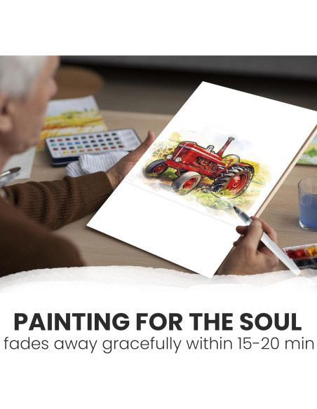 Kit de Pintura con Agua QUOKKA para Demencia - 10 Piezas