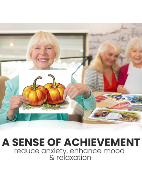 Kit de Pintura con Agua QUOKKA para Demencia - 10 Piezas