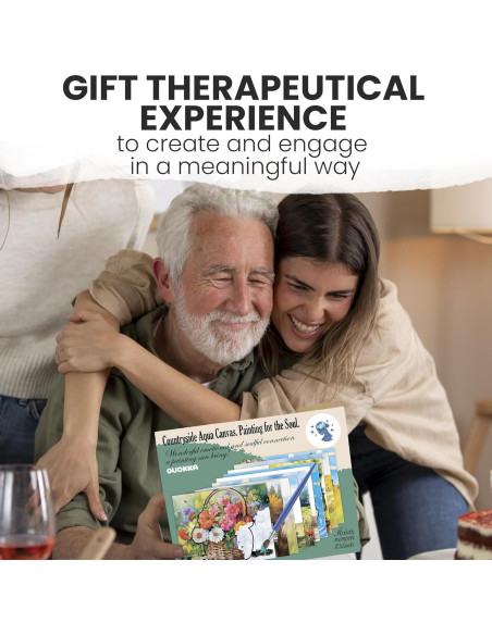 Kit de Pintura con Agua QUOKKA para Demencia - 10 Piezas