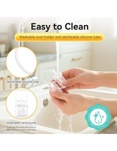 Aspirador Nasal Manual Bluripp PUMPINOSE 507 para Bebés