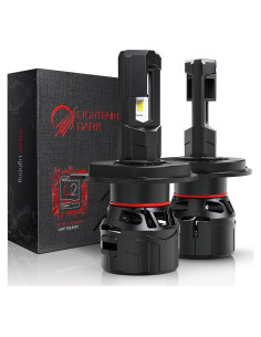 Bombillas H4 9003 LIGHTENING DARK Luz de Niebla 600% Brillante