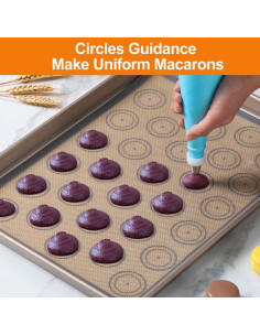 Kit de Tapetes de Silicona Antiadherente Angadona 16 Piezas 2