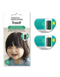Termómetro Axilar Inteligente TraxIt para Niños - 12 Unidades