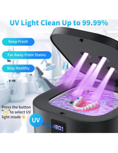 Limpiador Ultrasónico Winjetboo 2025 para Retenedores 300ML 2