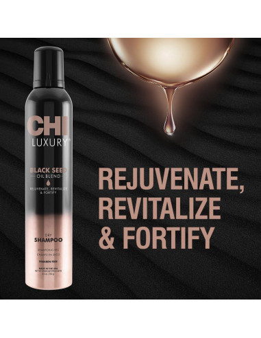 Champú Seco CHI Aceite de Semilla Negra 150 g Hidratante