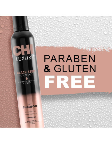 Champú Seco CHI Aceite de Semilla Negra 150 g Hidratante