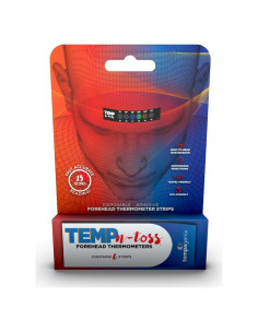 Tiras de termómetro desechables Temp-N-Toss para frente (6)