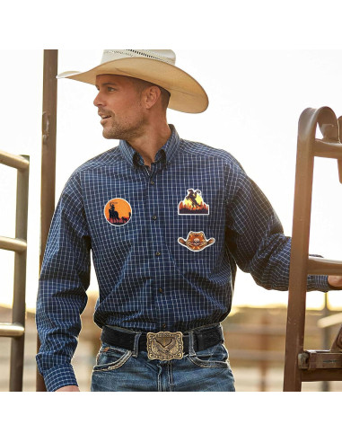 Parche de Vaquero Jongdari para Planchar - 20 Piezas