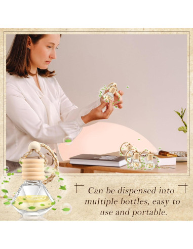 200 Botellas Difusoras de Aire Domensi para Coche Clásico