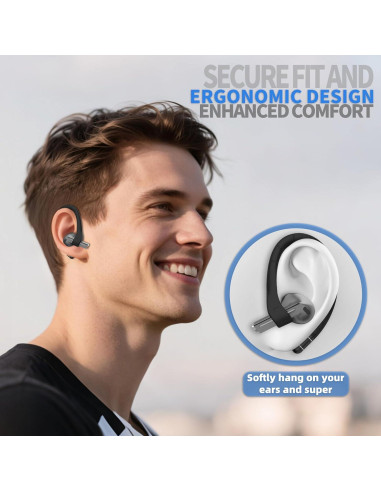 Ganchos para Orejas Antideslizantes QINZAC para Galaxy Buds 3