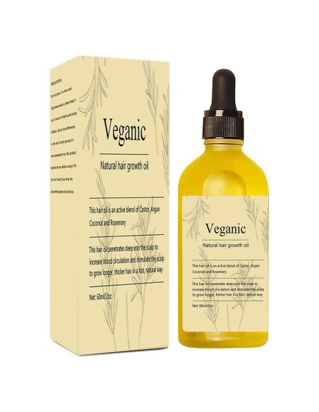 Aceite de Romero Natural para Crecimiento del Cabello 60mL Aceite de Romero Natural para Crecimiento del Cabello 60mL