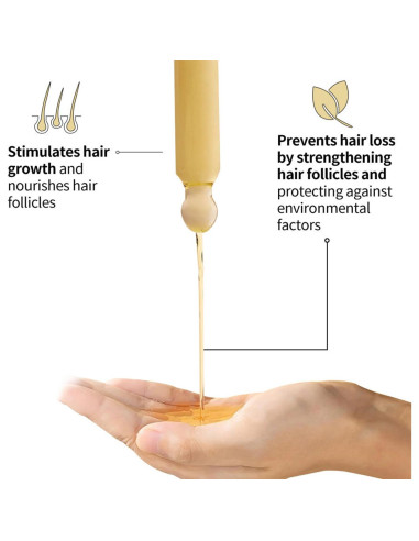 Aceite de Romero Natural para Crecimiento del Cabello 60mL