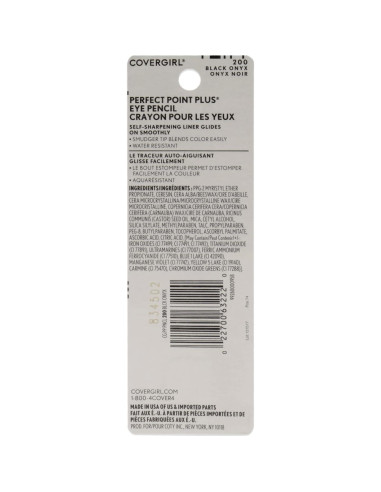 Lápiz de Eyeliner COVERGIRL Perfect Point Plus 0.28g Ónix Negro