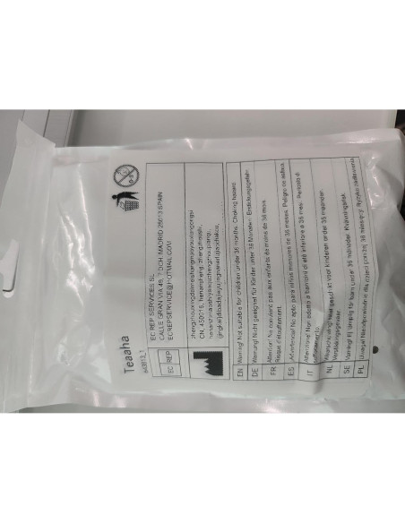 6 Tiras de Termómetro para Acuario Teaaha 9x2 cm