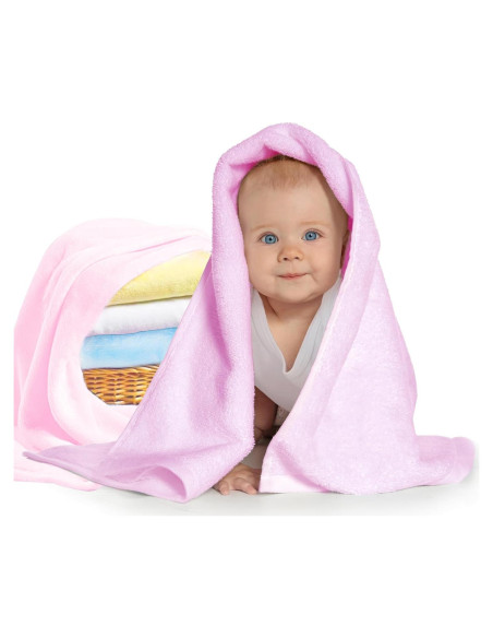 Manta de bebé Baby So... Suave 76x102 cm Rosa Hipoalergénica