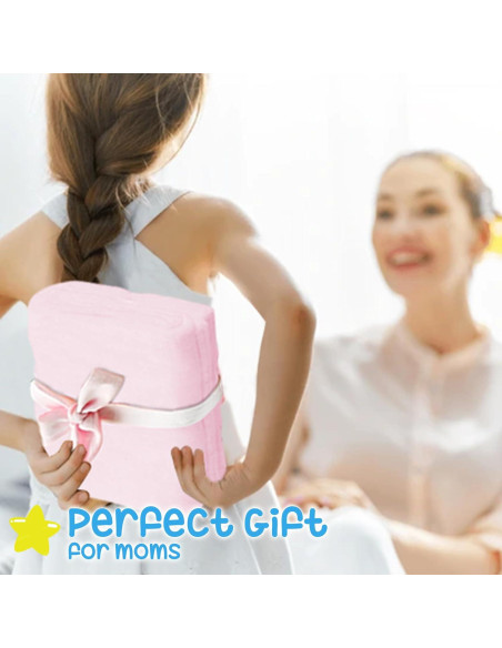 Manta de bebé Baby So... Suave 76x102 cm Rosa Hipoalergénica