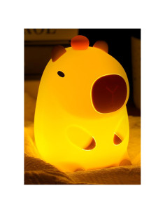 Luz Nocturna Amaredom Capibara LED Regulable USB 1200mAh