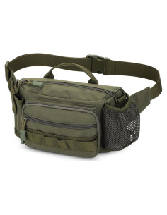 Bolsa de Cintura Táctica CamGo Verde Militar 25x14x9cm