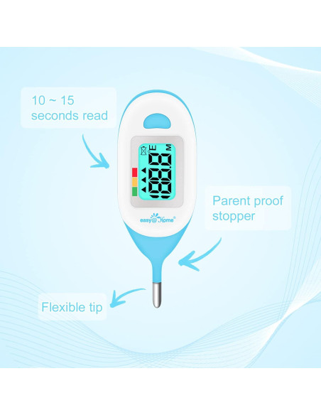 Termómetro Rectal Digital Easy@Home EMT-027 para Bebés