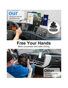 Soporte Doble para Tabletas Kolasels - Brazo de Metal 5.5-15.6" 2