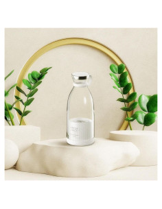 Mezclador Portátil Ciro Republic 350ml Carga Inalámbrica Blanco