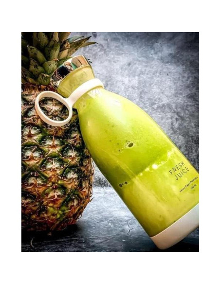 Mezclador Portátil Ciro Republic 350ml Carga Inalámbrica Blanco