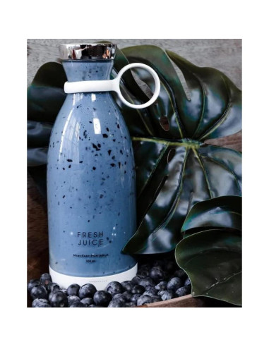 Mezclador Portátil Ciro Republic 350ml Carga Inalámbrica Blanco