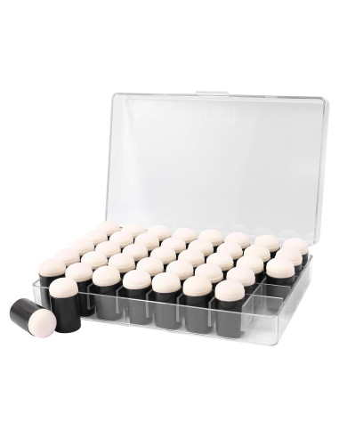 40 Aplicadores de Esponja con Estuche HAUSTGO - Pintura y Tinta